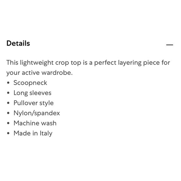 NWOT Free People Movement Gone Adrift Crop Top L - Picture 8 of 8